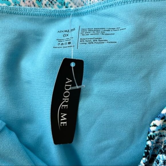 Adore Me Snake Print Bikini Swin Helena Contour Plus Bottoms - Picture 7 of 7